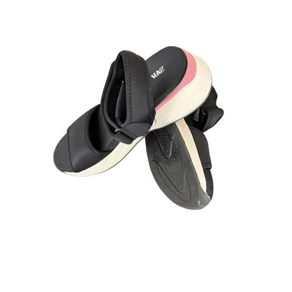 ZARA Platform Wedge Sandals size 8 - Picture 5 of 9